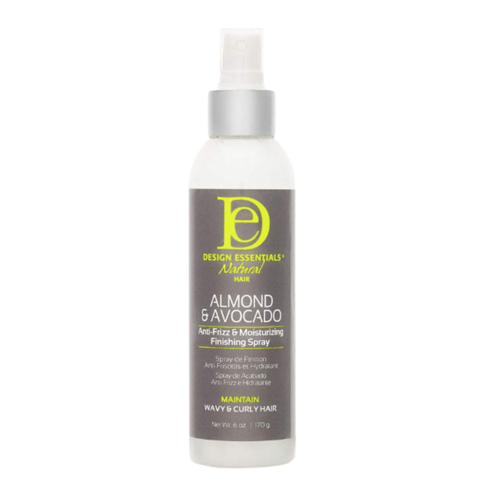 Design Essentials Almond & Avocado Antifrizz Moisturizing Finishing Spray 6 Oz