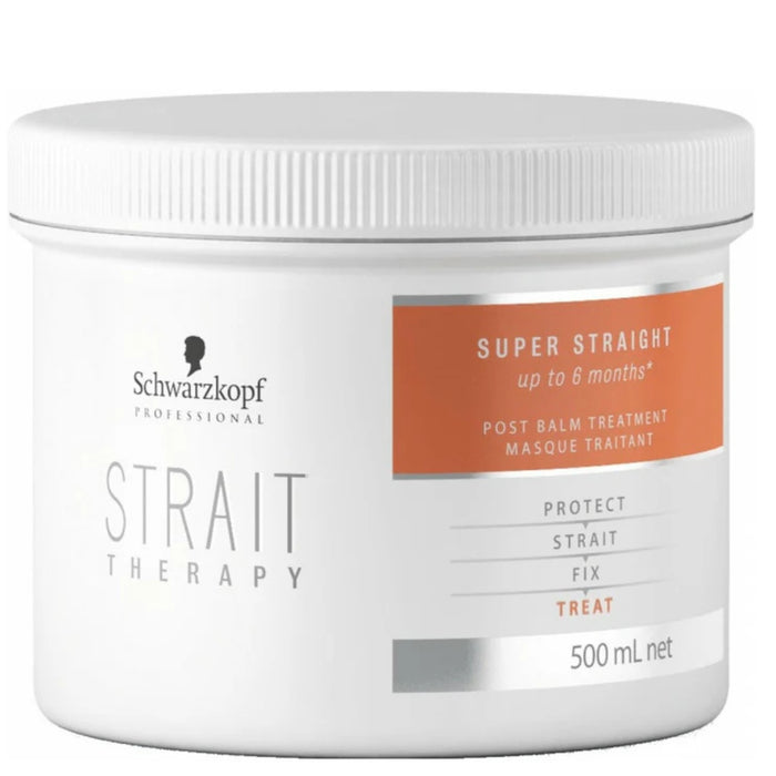 Schwarzkopf Strait Therapy Super Straight Post Balm Treatment Masque 500ml