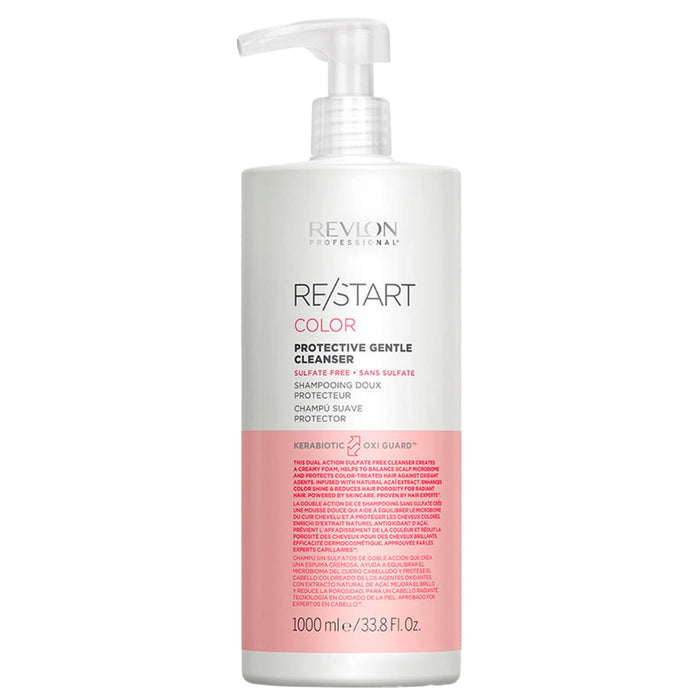 Revlon Restart Color Sulfate Free Shampoo 1000Ml