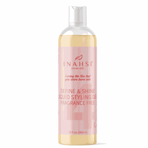 Inahsi Naturals Define & Shine Liquid Styling Gel 355ml - Curly Stop