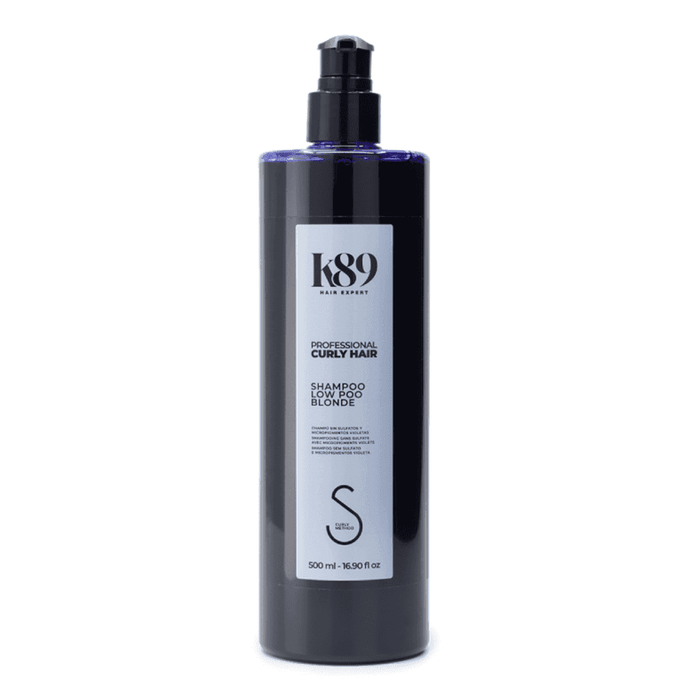 K89 Profesional Curly Hair Blonde Low Poo Shampoo 500ml - Curly Stop