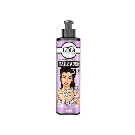Matizador 3D 120ml Gota Dourada - Curly Stop