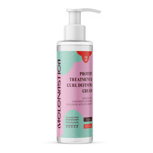 Melenastica Protein Treatment & Curl Defining Cream 250ml - Curly Stop