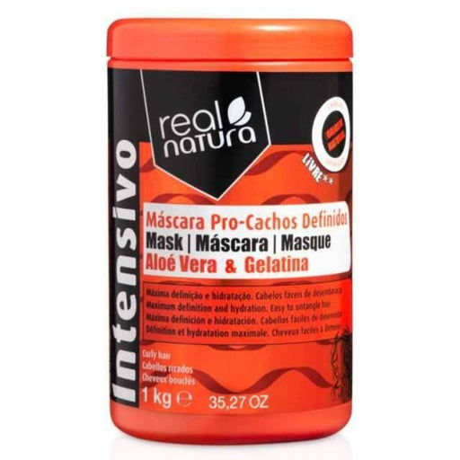Real Natura Pro-Cachos Definidos Mascarilla 1kg - Curly Stop