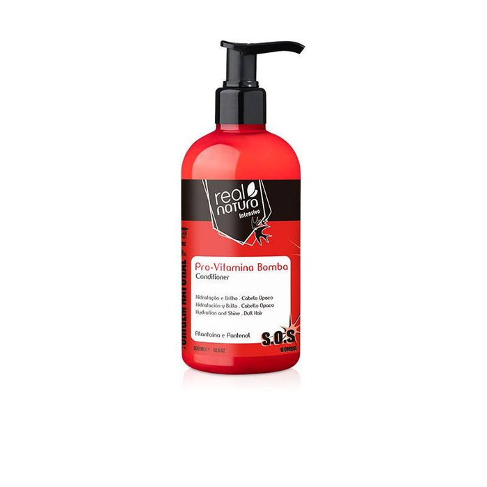 Real Natura Pro-Vitamina Bomba Acondicionador 300ml - Curly Stop