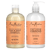 Shea Moisture Coconut & Hibiscus Curl & Shine pack de Champu y Acondicionador - Curly Stop
