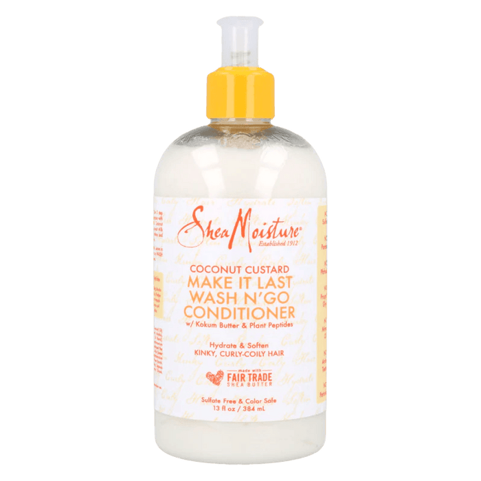 Shea Moisture Coconut Custard Make It Last Wash N´ Go Pack - Curly Stop