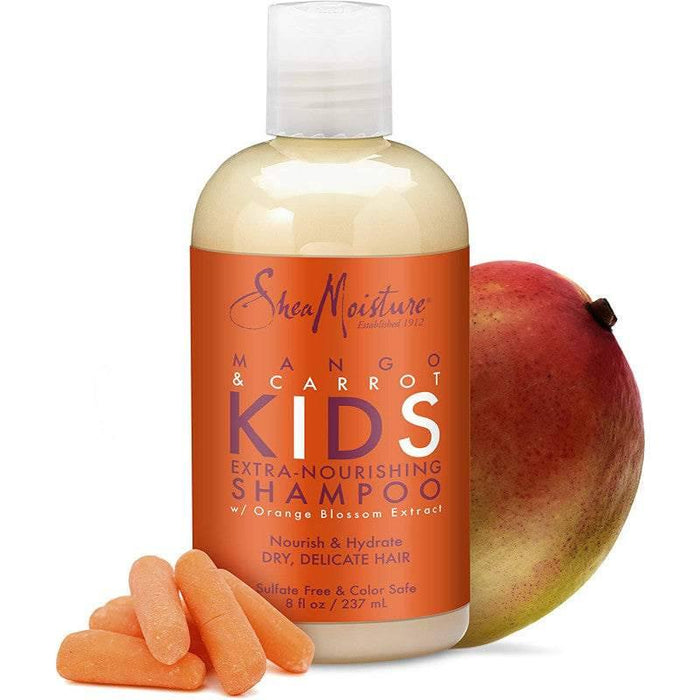 Shea Moisture Mango & Carrot Kids Extra Nourishing Shampoo 237ml - Curly Stop