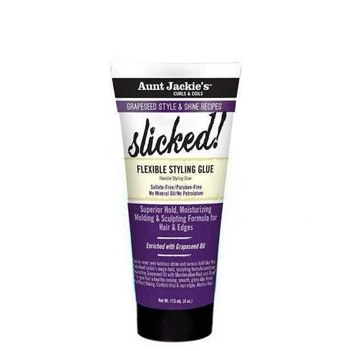 Aunt Jackie's Grapeseed Slicked! Flexible Styling Glue 113ml - Curly Stop