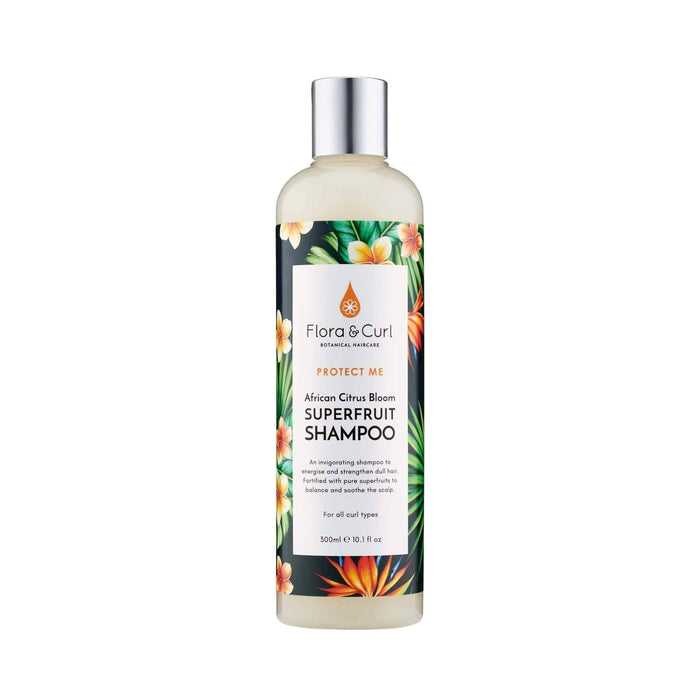 Flora & Curl Protect Me Citrus Superfruit Radiance Champú 300ml - Curly Stop