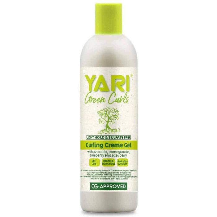 Yari Green Curls Light-Hold Curling Creme Gel 355ml - Curly Stop